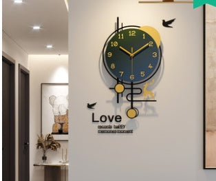 Clocks Wall Clocks Living Room Clocks Home Light Luxury Simple Modern Decoration Net Red Fashion Wall Quartz Watches Wall Watches