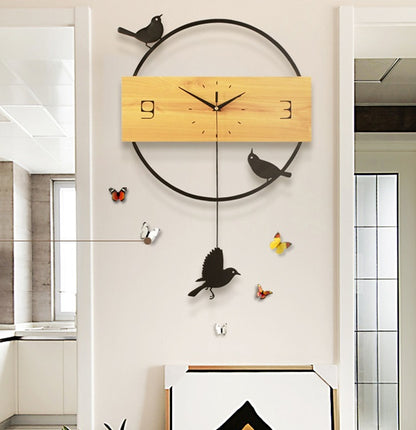 Nordic And Wall Clocks The Living Room Is Simple And Creative