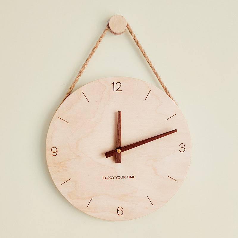 Wooden Nordic hot-selling creative clocks