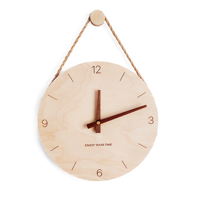 Wooden Nordic hot-selling creative clocks