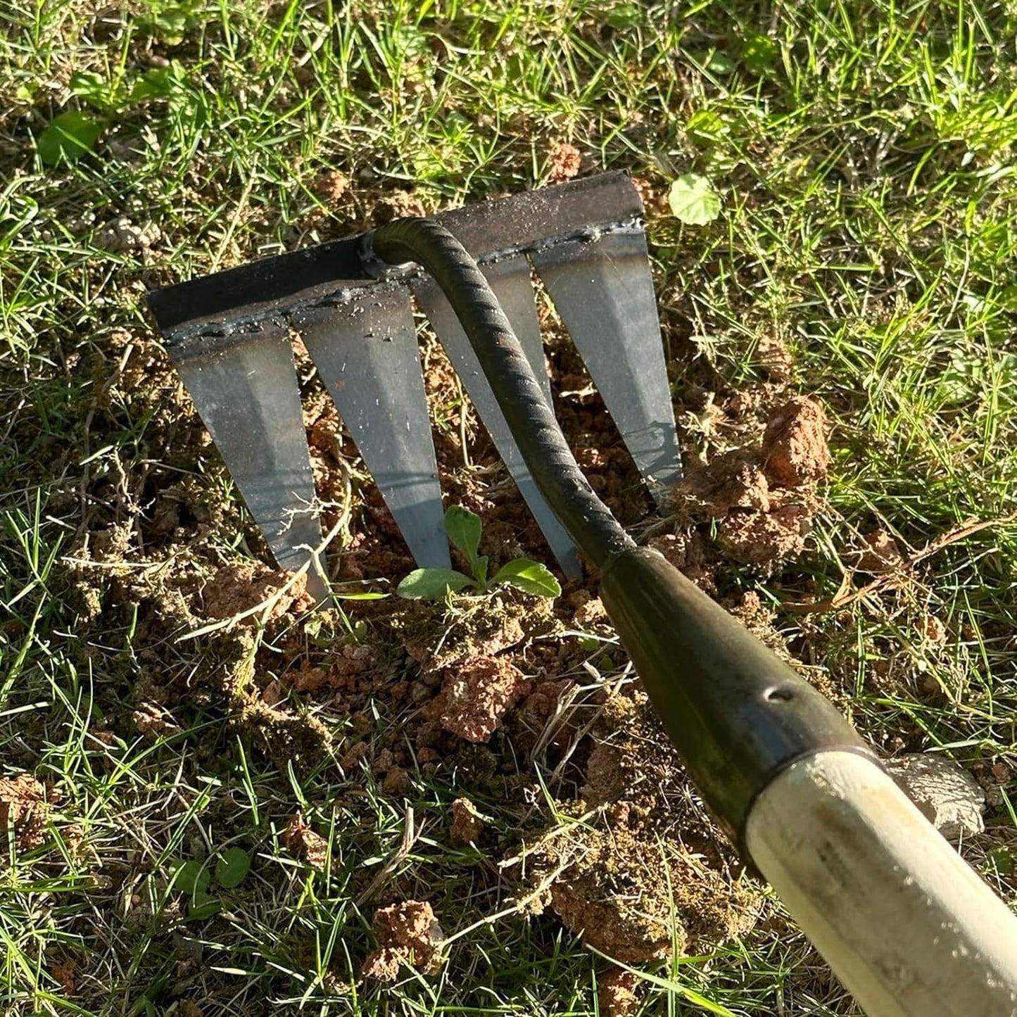 Carbon Garden Hand Rake Tool